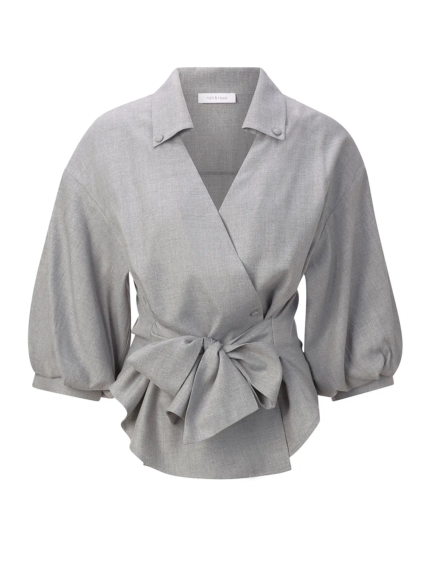 RICH & ROYAL | Wickelbluse | 